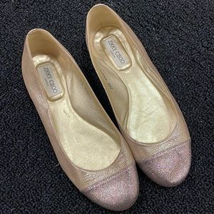 Never worn Jimmy Choo flats sz 38.5